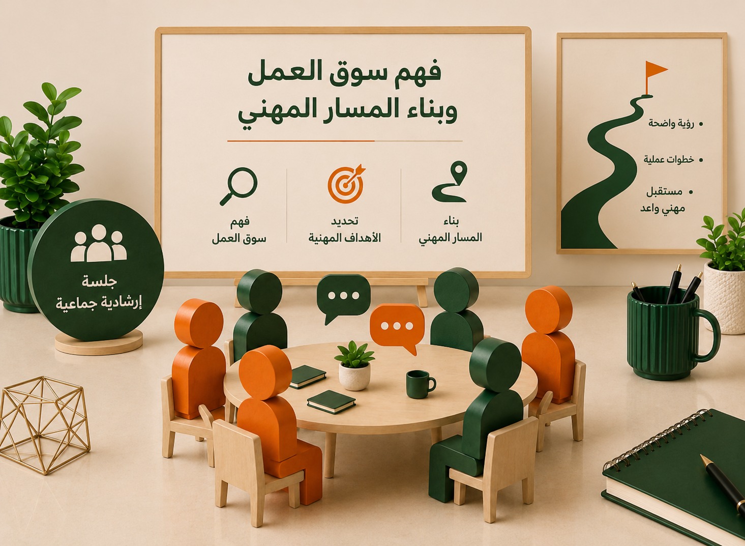 الارشاد المهني وتطوير المهارات ( فهم سوق العمل و بناء  المسار المهني )
